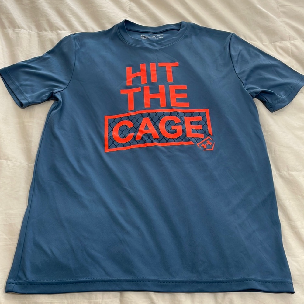 Under Armour Hit The Cage Performance DriFit Short Sleeve Tee